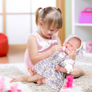 Poupées réalistes de bébé nouveau-né avec fonctions sonores, rient, pleurent, interactives, mignonnes, en vinyle souple, corps entier, poupée reborn pour enfants et adultes - Product Image 6