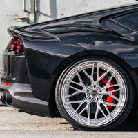 Velg Monoblock Cekung Tempa 18-22 Inch 5*120 5*130 5*114.3 Velg Sport Alloy Poles Khusus untuk 911 GT3 M4 M5 RS6 E63 SF90