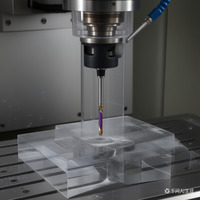 Fraise à gravure CNC DJTOL à une seule dent pour gaucher, DLC colorée, pour plastique et acrylique