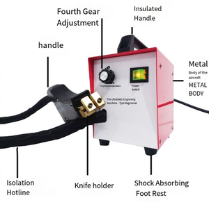 <span class=keywords><strong>Groover</strong></span> de pneu 110V, outil de rainurage de pneu 400W, machine manuelle professionnelle d'outil de regroover de pneu - Product Image 4