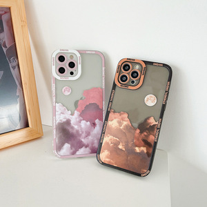 Coque de téléphone portable, compatible avec google <span class=keywords><strong>pixel</strong></span> clown, design gris et blanc neige, avec cadre d'appareil photo et mots - Product Image 5