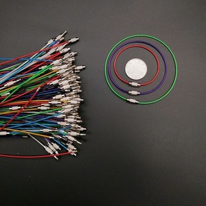 An Toàn Thép Không Gỉ Thông Tư Hành Lý Tag Cáp Du Lịch Túi Xoắn Ốc Khóa Cáp Dây Thép Dây Đa Chức Năng Kim Loại Móc Khóa - Product Image 2