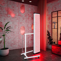 Panneau vertical de luminothérapie rouge de qualité médicale à 5 longueurs d'onde avec lumière infrarouge pour le soulagement de la douleur