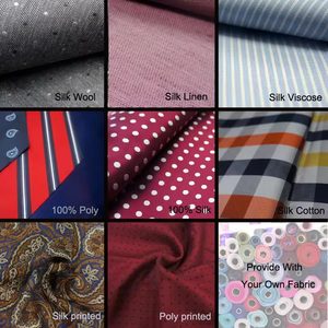 Fabricante Dacheng en China Nueva moda Raya Jacquard Tejido 100% Tela de seda para corbata Chaleco Bowtie Hanky ETC - Product Image 6