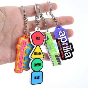 Customizable PVC Key Chains Multi-purpose Key Chain With Logo Business & <b>Personal</b> Gift Soft Rubber Promotional Carabiners - Product Image 2