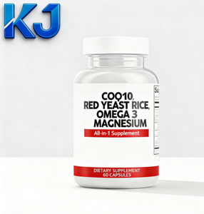 Mezcla Multivitamínica Todo en Uno COQ10 Omega-3 con Minerales y Antioxidantes, Apoyo para el Corazón, Energía e Inmunidad, 60 Cápsulas/Botella - Product Image 1