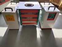 Four de traitement thermique portable automatique haute fréquence, petit four de calcination pour métaux précieux, chauffe-induction portatif 220V/380V