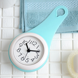 Più venduto 2024 moderno bagno analogico in silicone orologio impermeabile carino stile decorazione per la casa a buon mercato orologio <span class=keywords><strong>da</strong></span> <span class=keywords><strong>parete</strong></span> in plastica - Product Image 2