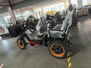 Tricycle électrique pour adultes et seniors, carrosserie ouverte, vélo électrique à <span class=keywords><strong>3</strong></span> <span class=keywords><strong>roues</strong></span> avec batterie amovible 152AH, jusqu'à 50 km/h - Product Image 5