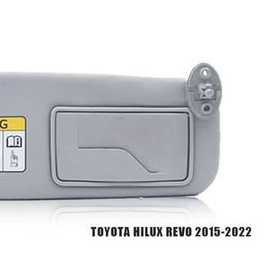 Nhà Máy Giá màu xám Sun Visor mỹ phẩm gương ánh sáng TOYOTA HILUX Revo 2015-2022 Màu Be Phụ kiện xe hơi có thể gập lại - Product Image 3