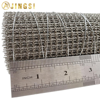 Rouleau de treillis métallique à maille plate SS304L de haute qualité, maille 8, pour criblage minier