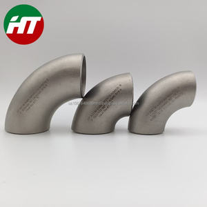 Asme B16.49 Bend A234 Gr Wp11 Soldadura Codo de 90 grados Acero al carbono Accesorios de tubería soldados a tope Codos sin costura Tees 1/2 ''4'' - Product Image 1
