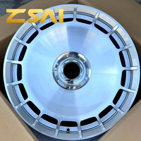 Rines Forjados con Acabado Plateado Mecanizado, Envío Rápido en 7 Días, 5x112, Estilo Clásico Retro, Compatibles con Mercedes Benz, Disponibles en Stock
