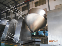 SZG industriel prix compétitif approvisionnement d'usine détergent poudre séchage Double cône tambour rotatif sécheur sous vide Machine en vente