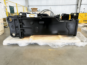 Marteau hydraulique pour excavatrice de 20 tonnes compatible avec les modèles 320 PC200 EC210 SY215, brise-roche minier avec système de graissage automatique - Product Image 4