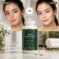Capsules de glutathion pour éclaircir et blanchir la peau - OEM ODM - Utilisation pour adultes - Non destiné aux femmes enceintes