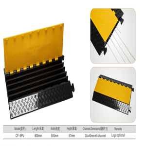 Özel mavi renk çelik kablo koruyucu uç kapakları yumuşak PVC koruma - Product Image 3