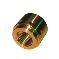 Pièces forgées en laiton et cuivre de haute précision ISO 9001, usinées CNC, forgées à chaud, forgées par tombage et tournées