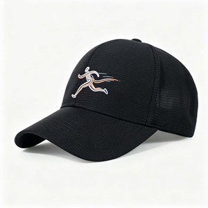 100% Polyester Relaxed Fit Adjustable Waterproof Lightweight Quick Dry 6 Panel Unstructured Blank Sports Cap Baseball <b>Hat</b> - Product Image 1
