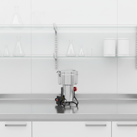 OEM Justop 430 RVS Zwenkbare Pulverisatie Laboratorium Maalapparatuur Kleine Universele Elektrische Groente- en Fruitverwerker