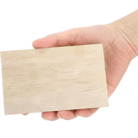 Bloc de bois de balsa brut – Épais et lisse, écologique, design moderne pour projets scolaires DIY, peignable et sculptable