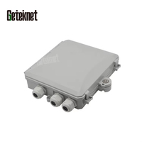 Caja de distribución de fibra de red GETEKnet 5G 1*16 1x32 16 núcleos 1:8 1x8 1x16 caja de terminación Kit de unión de Cable de fibra óptica