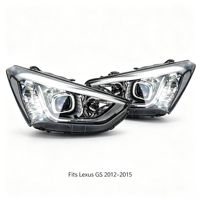 Phares LED de rechange à double lentille de projecteur, feux de jour, Plug & Play, 4000 lm, garantie 1 an, éclairage automobile