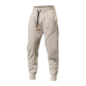 Pantalon de sport décontracté pour hommes Automne Hiver Logo personnalisé Coupe ample Couture tridimensionnelle Fitness Running Training - Product Image 5