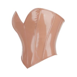 Corset court style <span class=keywords><strong>bustier</strong></span> sans bretelles, haut court <span class=keywords><strong>bustier</strong></span>, cœur, <span class=keywords><strong>kaki</strong></span>, corselet - Product Image 6
