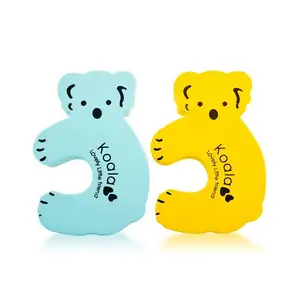 MM-BSP011 C Shape Cartoon Funny 7 Animals EVA Door Slam Stopper Guard For Room