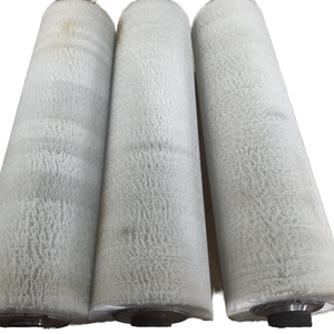 Rouleau <span class=keywords><strong>brosse</strong></span> spirale en nylon de nettoyage industriel personnalisable manche en métal 3 poils longueur 150mm diamètre pour le polissage-OEM/ODM - Product Image 2