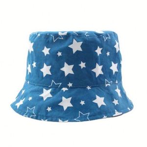 Sombrero de Pescador Plegable Unisex para Niños, Lindo Sombrero de Algodón con Ala Ancha para Protección Solar, para Niños y Niñas, Regalos Promocionales - Product Image 1