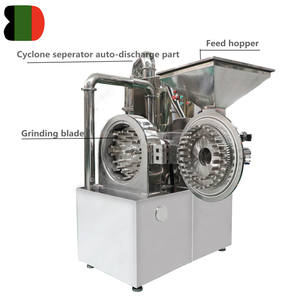 Farine en poudre fine d'acier inoxydable de WLF faisant la machine de moulin à broches chimique de nourriture de sucre de broyeur - Product Image 2