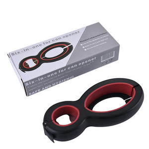 אביזרים למטבח רב תכליתיים פותחן בקבוקים עבור צנצנות ג 'לי, יין, בקבוק בירה 6 ב 1 פחית - Product Image 2