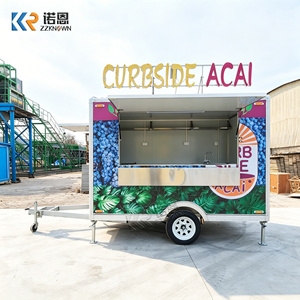 <span class=keywords><strong>Remorque</strong></span> mobile standard australienne de 3 m pour Acai Bowl avec plan de travail réfrigéré et éclairage ADR - Product Image 3