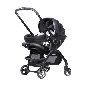 Poussette Trône Bébé Rose Portable de Haute Qualité Style Français Luxe 4-en-1 Pliable Design Compact avec Siège Auto Directement de Chine - Product Image 1