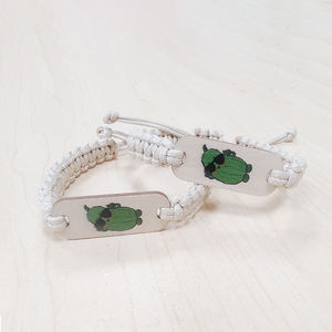 Fabricante Atacado Evento Acesso Controle Reciclável Eco Ajustável Tecido Inteligente Pulseira RFID NFC Madeira Pulseira - Product Image 3