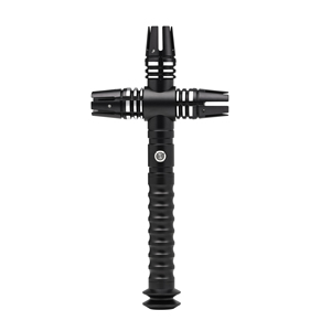 TXQSABER C02 Métal Poignée <span class=keywords><strong>Sabre</strong></span> Lumineux Force 10 set Soundfonts Cosplay Dueling <span class=keywords><strong>Sabre</strong></span> lame Réglage du Volume LED Jouets <span class=keywords><strong>Kylo</strong></span> Ren - Product Image 1