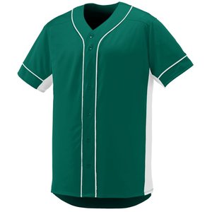 Maillot boutonné de baseball et de softball pour hommes, vêtements de sport perlés pour l'entraînement et le jour du match, maillot d'athlétisme de l'équipe OEM - Product Image 1