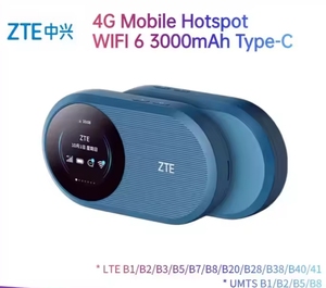 ZTE u10s Pro <span class=keywords><strong>4G</strong></span> Bộ định tuyến không dây 3000mAh Type-C wifi6 <span class=keywords><strong>4G</strong></span> Hotspot bỏ túi - Product Image 3