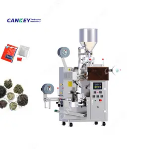 Cankey Particle Granule Pyramids Tea Bag Packing Machine With Outer Bag Suppliers
