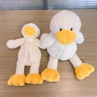 Peluche de canard semi-finie à faire soi-même, uniquement la peau, avec rembourrage en coton pp super doux, adorable poupée pour enfants et jeunes, vente en gros créative