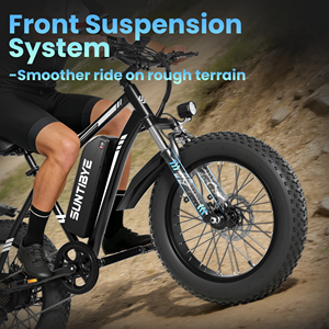 โรงงาน K10 ขายจักรยานไฟฟ้าราคาประหยัด ขนาด 20 นิ้ว แบตเตอรี่ลิเธียม 1000w 48v 15AH - Product Image 4