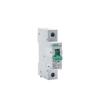 CSQ de alta calidad 2 P 63A AC MCB 480V 2 polos disyuntor en miniatura tipo C de riel DIN de 2 polos