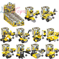 Jouet de construction en blocs : Voitures, Avions, Camions de pompiers, Véhicules militaires, Modèles miniatures, Puzzles de construction