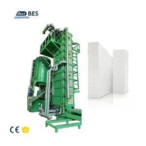 EPS vertikal blok Panel polistirena dapat diperluas otomatis lini produksi mesin pembuat cetakan cetak