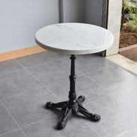 Pieds de table de salle à manger extérieurs en fonte de fer noir, style industriel vintage, hauteur réglable, pour salon et bureau à domicile