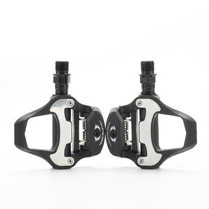 Pédale de vélo de route RACEWORK en alliage d'aluminium ultra-léger pour axe, roulements entièrement étanches, autobloquante avec languette de verrouillage 83x94mm modèle SYP - Product Image 6