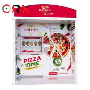 Máquina Expendedora de pizza suburbana personalizable 2025 con techo - Product Image 5