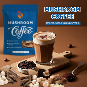 OEM ODM Café Instantáneo Orgánico en Polvo con Hongos Reishi y King Trumpet, Suplemento Dietético para el Apoyo Cognitivo y la Concentración - Product Image 6